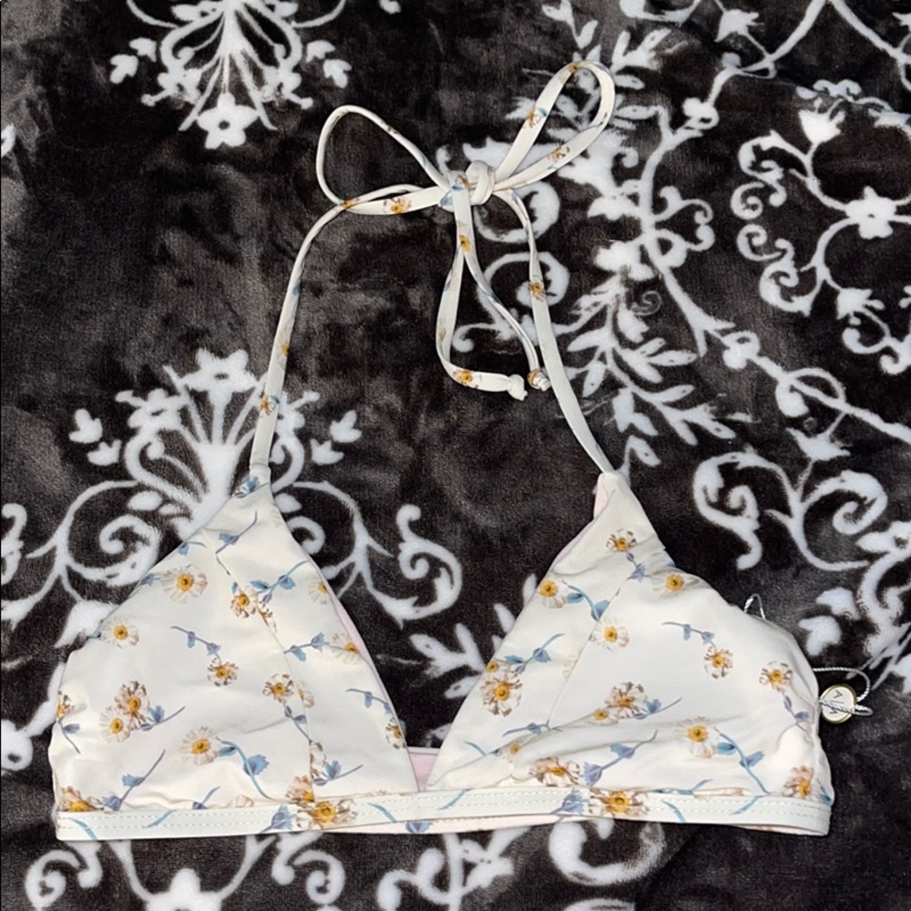 Daisy Triangle Bikini Top